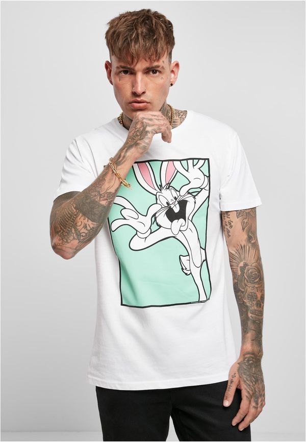 Merchcode Looney Tunes Bugs Bunny Funny Face White T-Shirt