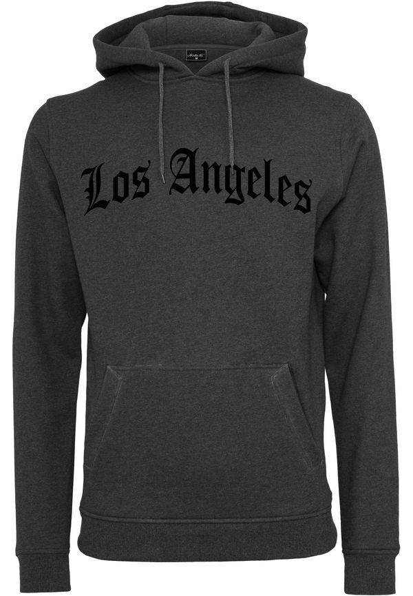 MT Men Los Angeles Text Hoody Charcoal