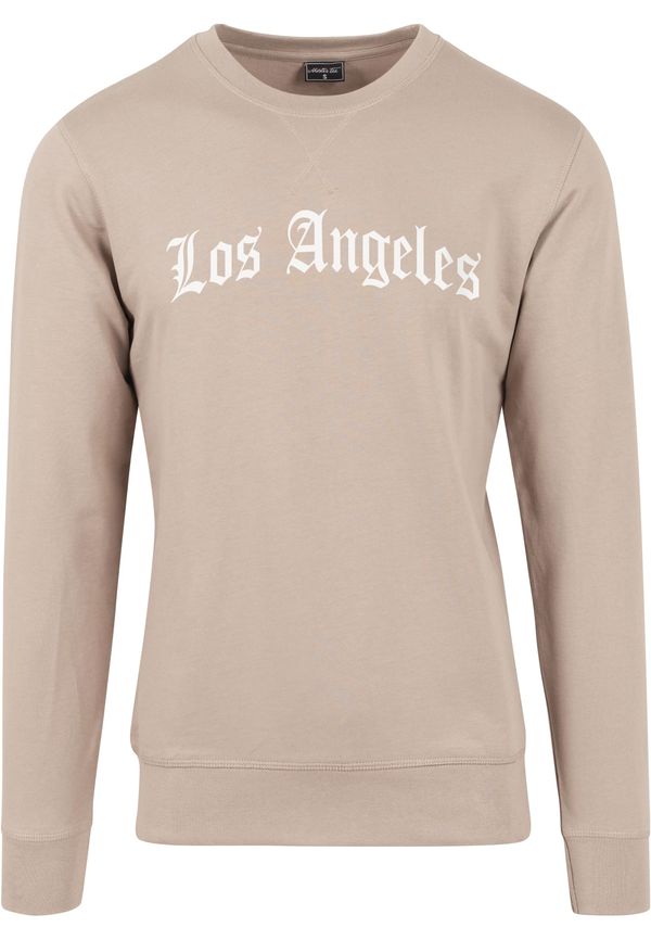 MT Men Los Angeles wording Crewneck darksand