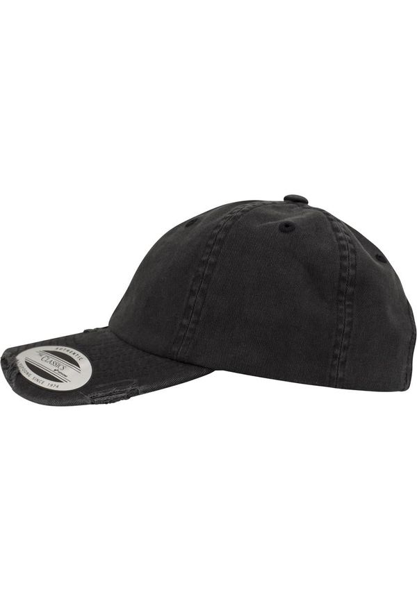 Flexfit Low Profile Destroyed Cap Black