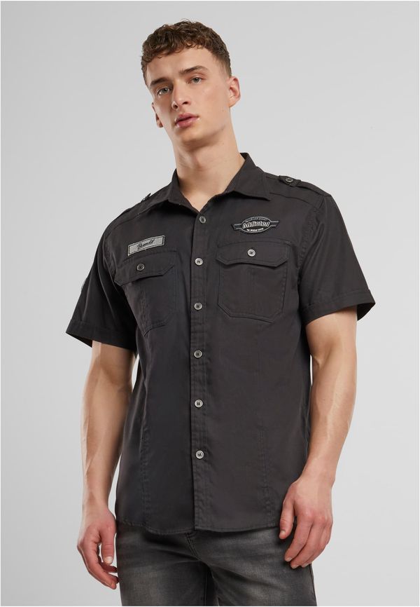 Brandit Luis Vintage Short Sleeve Shirt Black