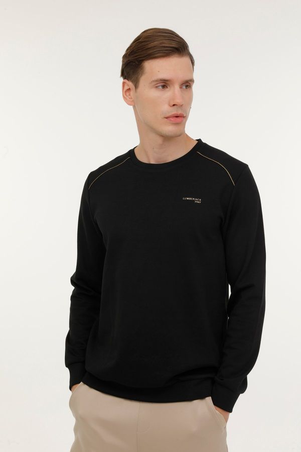 Lumberjack Lumberjack ML LESAGE 16BA-214 3PR BLACK Man Sweatshirt