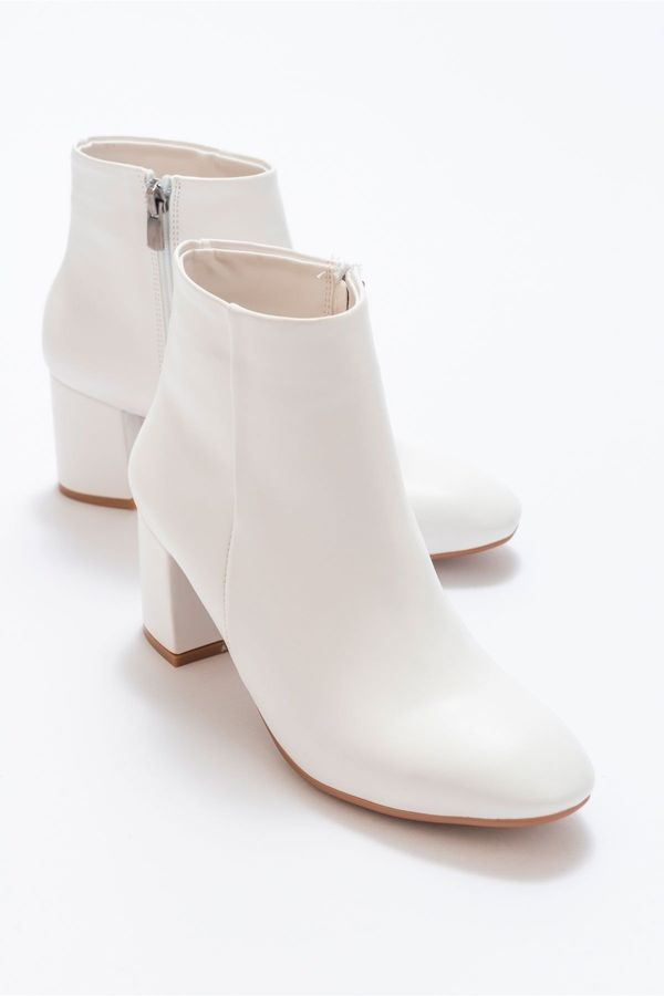 LuviShoes LuviShoes Alva Women's Boots with White Skin