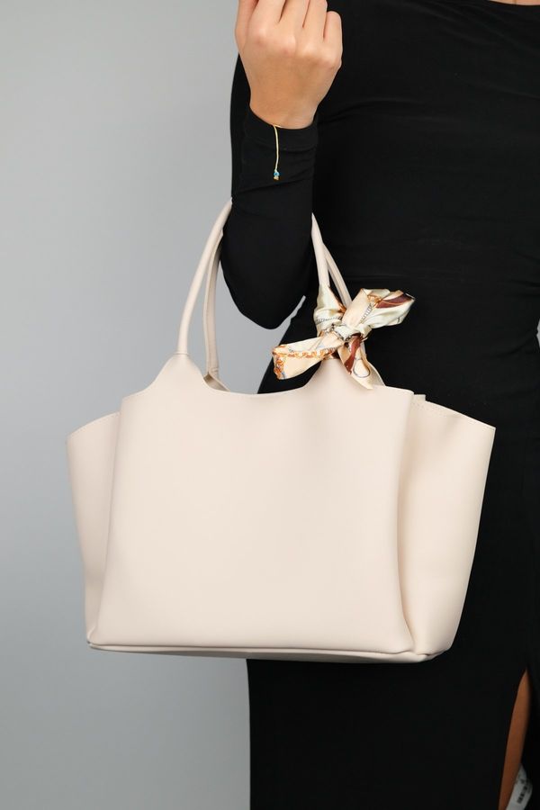 LuviShoes LuviShoes FROM Cream Women&#39;s Shoulder Bag