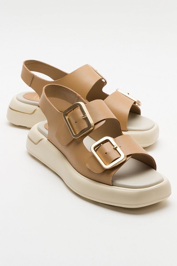 LuviShoes LuviShoes FURIS Women's Sandals with Light Tandem Genuine Leather.