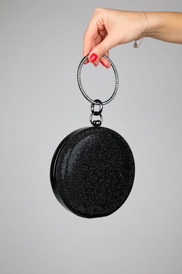 LuviShoes LuviShoes MARGATE Women's Black Stone Handbag