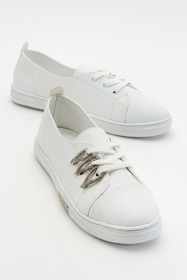 LuviShoes LuviShoes Nopse White Women's Sneakers