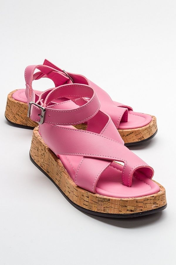 LuviShoes LuviShoes SARY Women's Pink Sandals