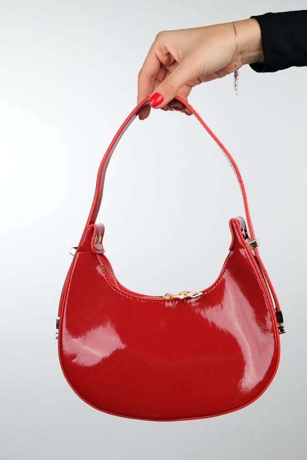 LuviShoes LuviShoes SUVA Red Patent Leather Women's Handbag