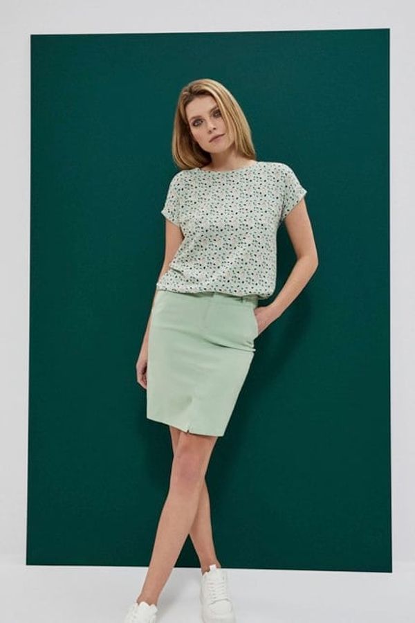 Moodo Lyocell skirt - green