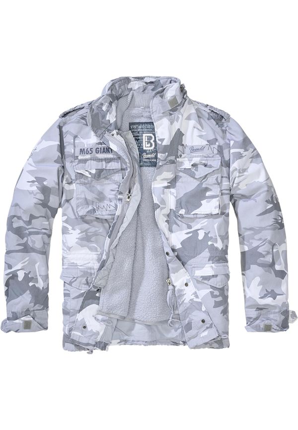 Brandit M-65 Giant Jacket Camouflage Blizzard