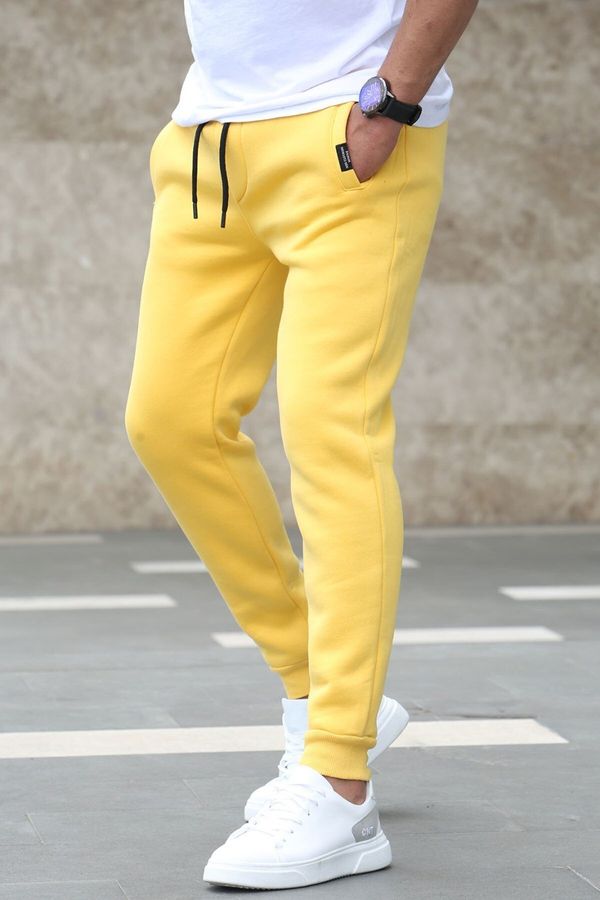 Madmext Madmext Basic Yellow Tracksuit 4210