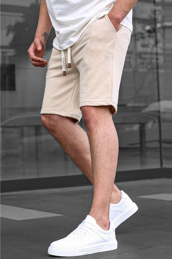 Madmext Madmext Beige Basic Men's Shorts 6505