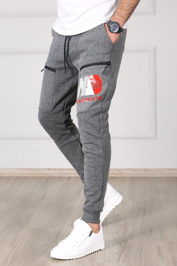 Madmext Madmext Smoked Printed Tracksuit 4208