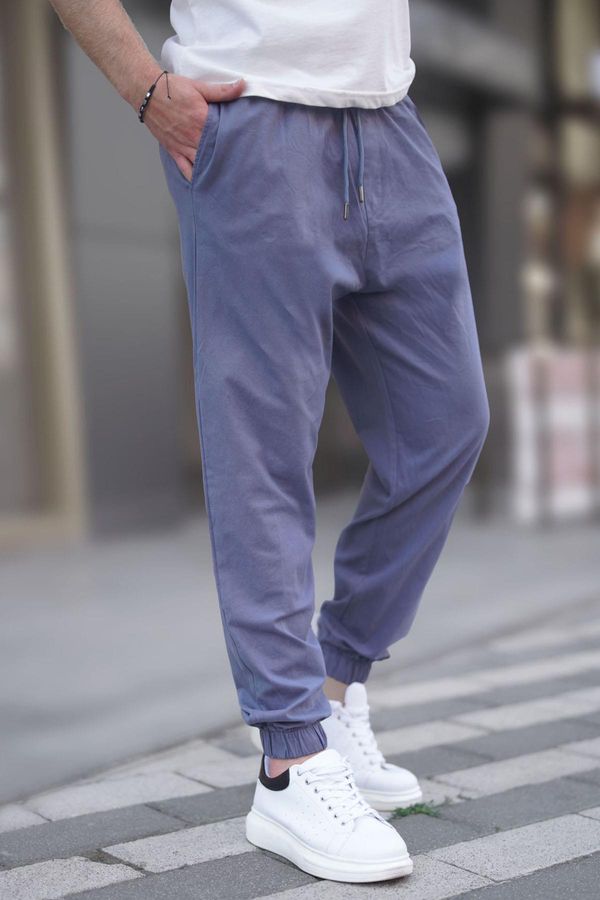Madmext Madmext Smoked Relaxed Jogger Trousers 6853