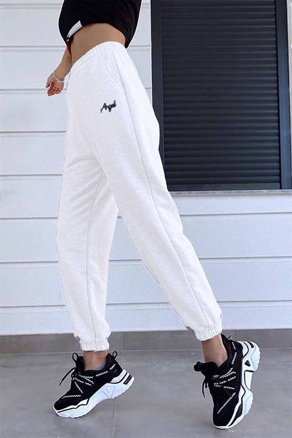 Madmext Madmext Women's White Mad Girls Tracksuit Mg817