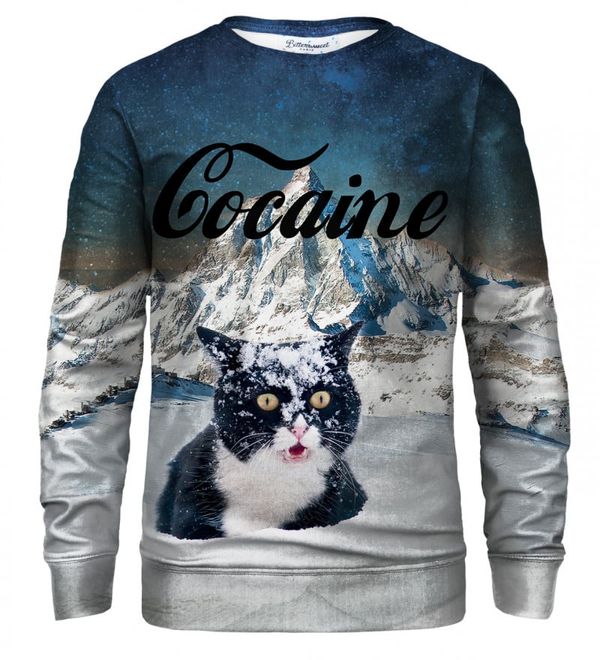 Bittersweet Paris Majica LET IT SNOW Bittersweet_Paris_Cocaine_Cat_Sweater_S-Pc_Bsp017_White