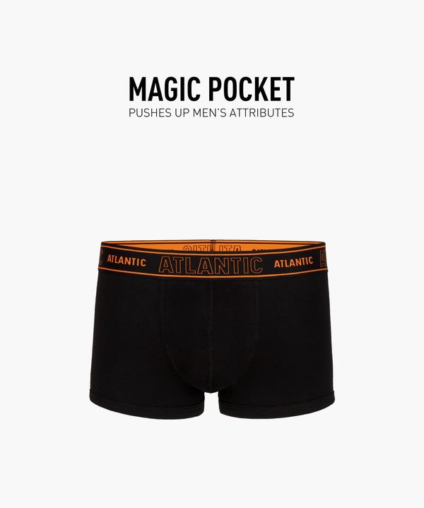 Atlantic Man Boxers ATLANTIC Magic Pocket - black