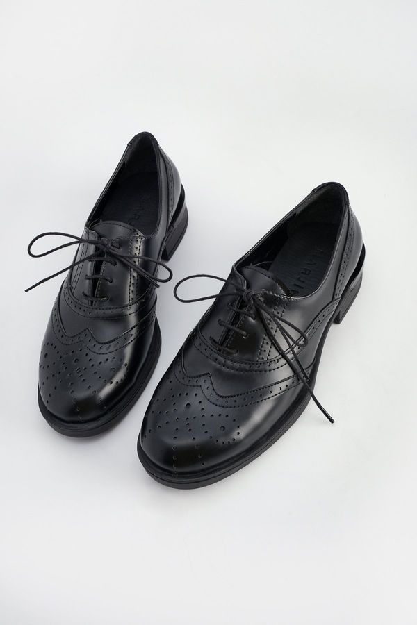 Marjin Marjin Women's Oxford Shoes Sonres Black