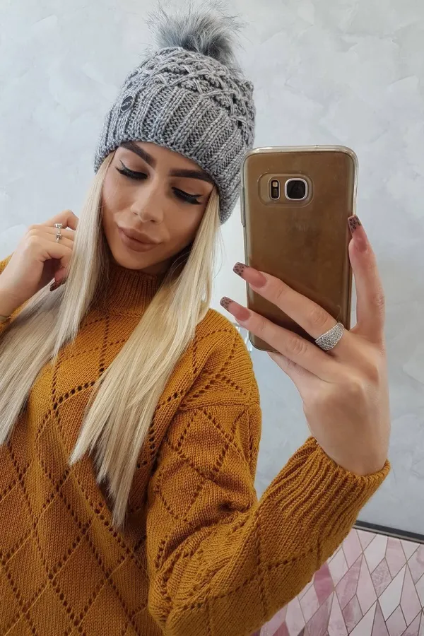 marka niezdefiniowana marka niezdefiniowana Cap K165 dark gray