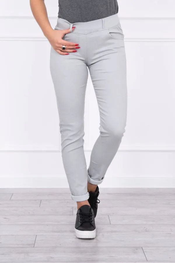 Kesi marka niezdefiniowana Colorful jeans gray