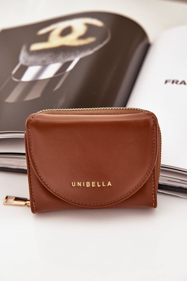 marka niezdefiniowana marka niezdefiniowana Women's Wallet Made Of Eco Leather Brown Congaia