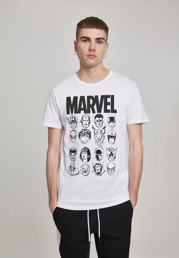 Merchcode Marvel Crew T-shirt white