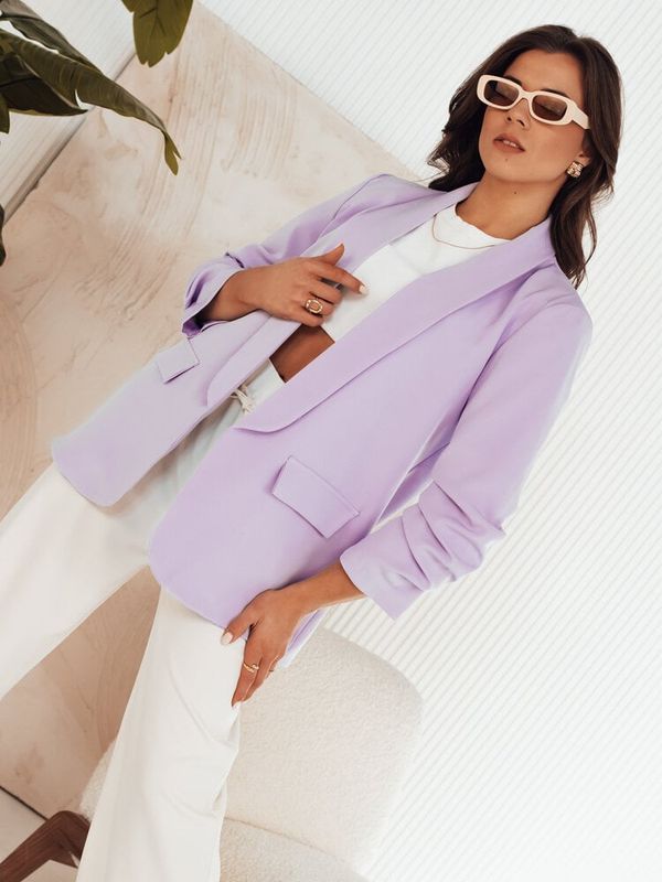 DStreet Marynarka damska PINGRE fioletowa Dstreet