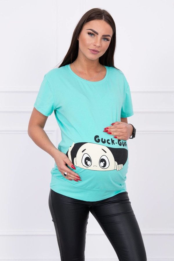 Kesi Maternity blouse Guck mint