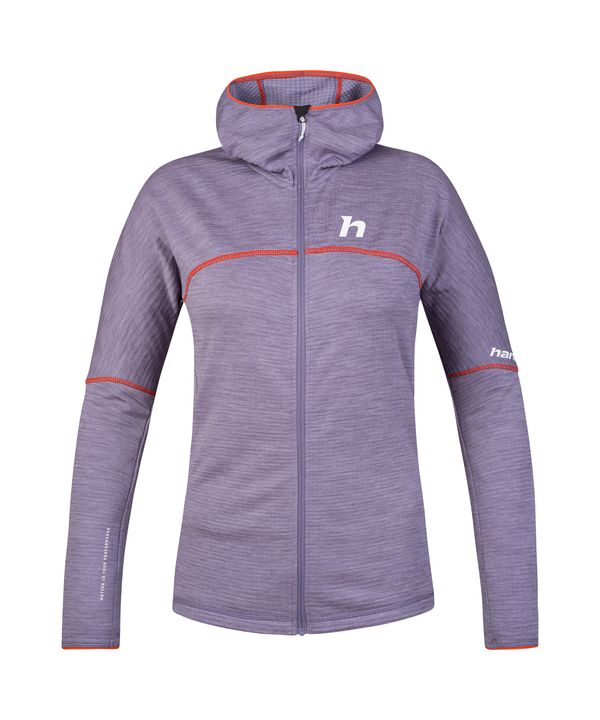 HANNAH MEDA HOODY lavender gray mel