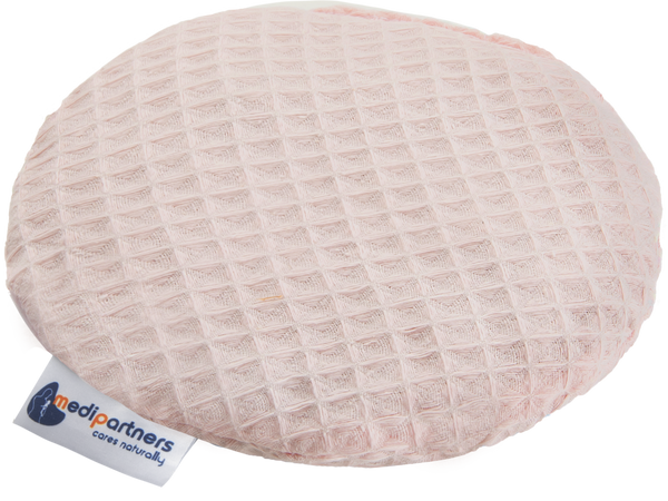 Medi Partners Medi Partners Thermofor with cherry seeds for children - Wafel- light pink