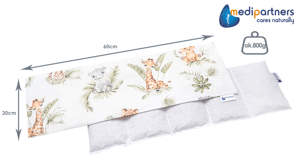 Medi Partners Medi Partners Thermofor with cherry seeds large 20x60 - 5 chamber - Safari