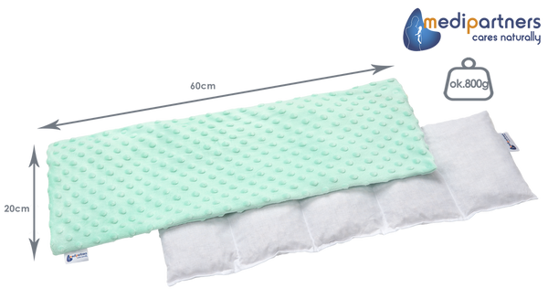 Medi Partners Medi Partners Thermophor with cherry seeds large 20x60 – 5 chambers Minky – Mint