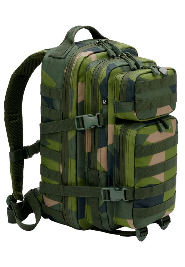 Brandit Medium American Cooper backpack in Swedish camo