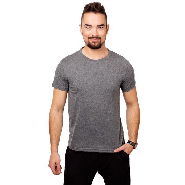 Glano Men T-shirt GLANO - dark gray