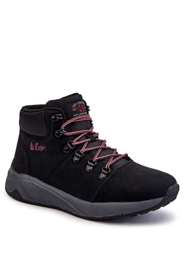 Kesi Men Warm Trekking Shoes Lee Cooper LCJ-22-31-1451 Black