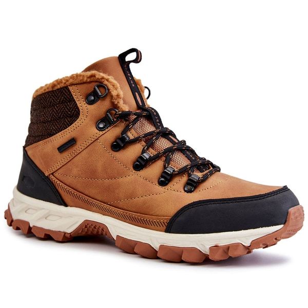 Kesi Men&#039;s insulated shoes Trekking shoes Cross Jeans KK1R4021C Camel