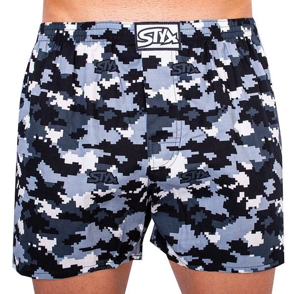 STYX Men&#39;s shorts Styx art classic rubber oversize camouflage digital (E1150)
