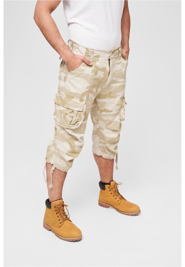 Brandit Men's 3/4 Pants Urban Legend - Cream/Camouflage