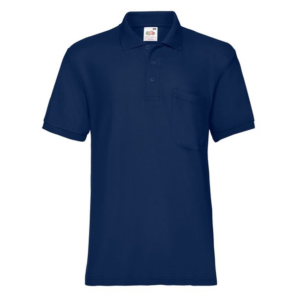 Fruit of the Loom Men's 65/35 Pocet Polo Shirt Friut of the Loom