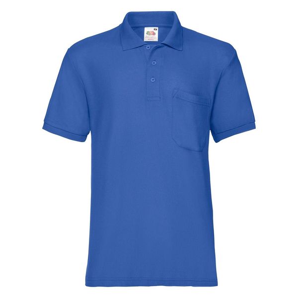 Fruit of the Loom Men's 65/35 Pocet Polo Shirt Friut of the Loom