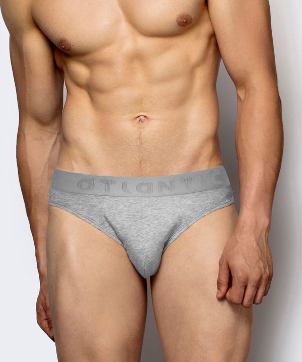 Atlantic Men's Bamboo Briefs ATLANTIC 2Pack - gray