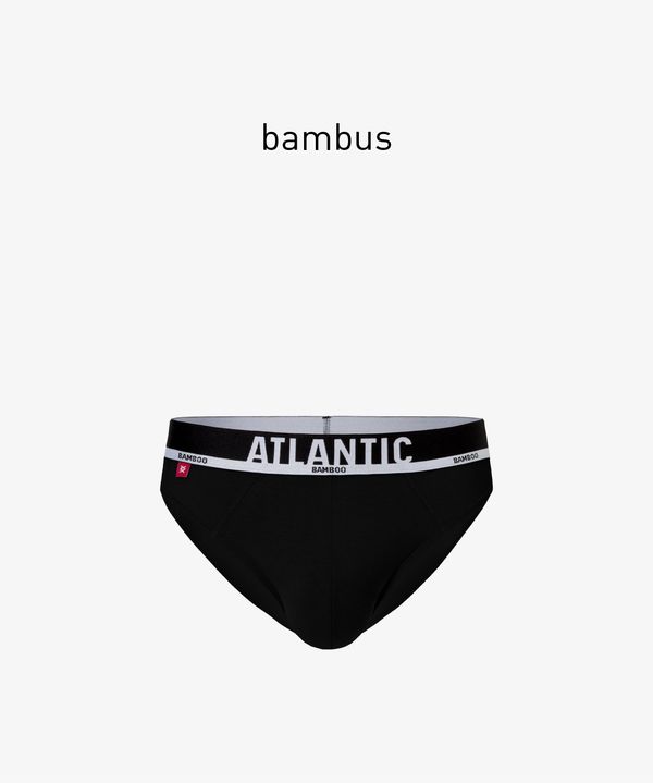 Atlantic Men's Bamboo Briefs ATLANTIC PREMIUM - black