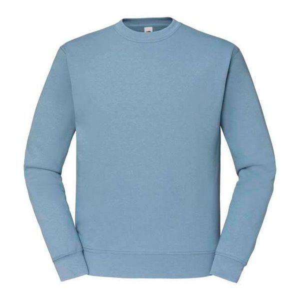 Fruit of the Loom Men's Blue Sweatshirt Set-in Sweat Fruit of the Loom