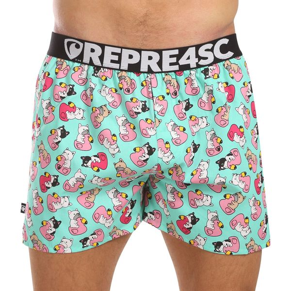 REPRESENT Men's boxer shorts Represent exclusive Mike Bulldog Bathing