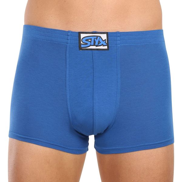 STYX Men's boxer shorts Styx classic rubber blue