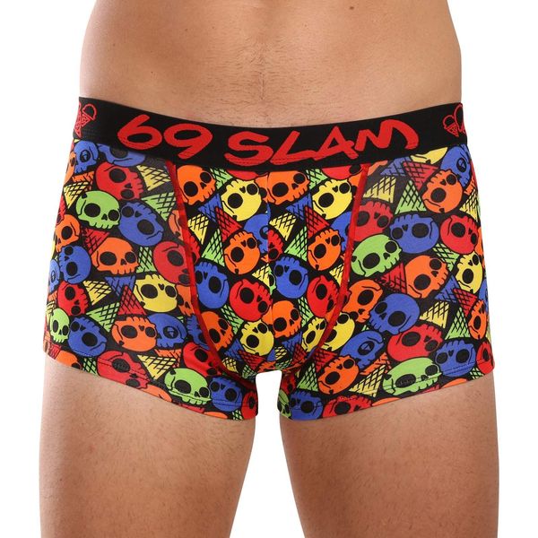 69SLAM Men's boxers 69SLAM hip bamboo SKULL CONE