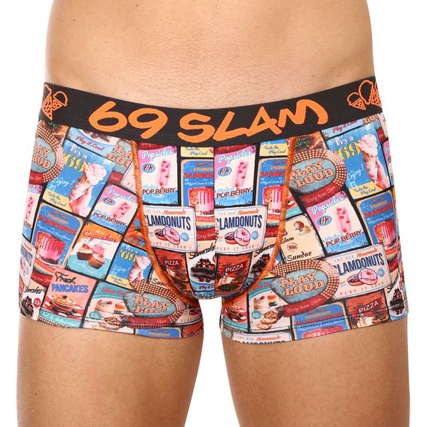 69SLAM Men's boxers 69SLAM hip vintage food sign