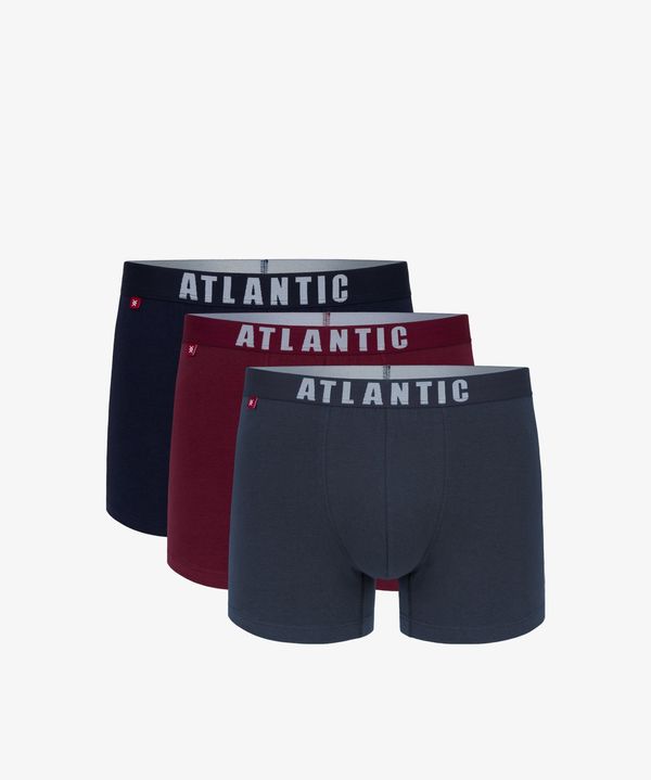 Atlantic Men's boxers ATLANTIC 3Pack - multicolor