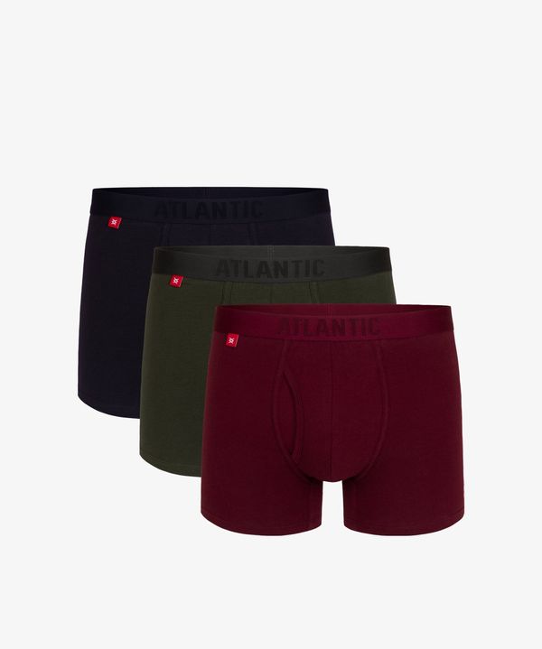 Atlantic Men's boxers ATLANTIC 3Pack - multicolor